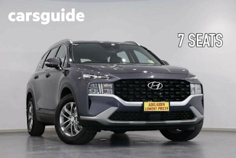 Grey 2022 Hyundai Santa FE Wagon Crdi (awd)