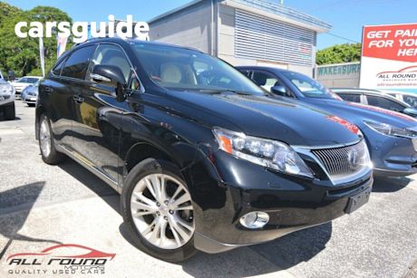 Black 2010 Lexus RX450H Wagon Sports Luxury