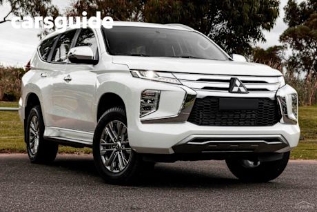 White 2022 Mitsubishi Pajero Sport Wagon GLX (4WD) 5 Seat