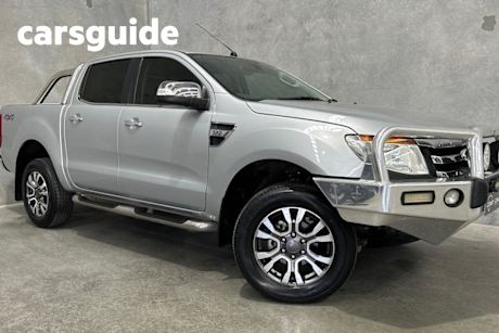 Silver 2015 Ford Ranger Dual Cab Utility XLT 3.2 (4X4)