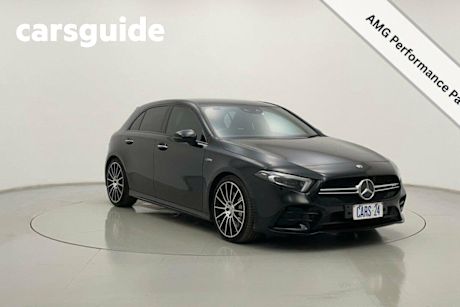 Black 2020 Mercedes-Benz A35 Sedan 4Matic