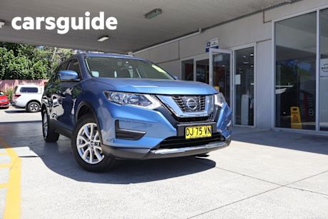 Blue 2019 Nissan X-Trail Wagon ST (2WD) (5YR)
