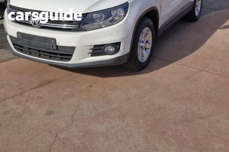 White 2013 Volkswagen Tiguan Wagon 132 TSI Pacific