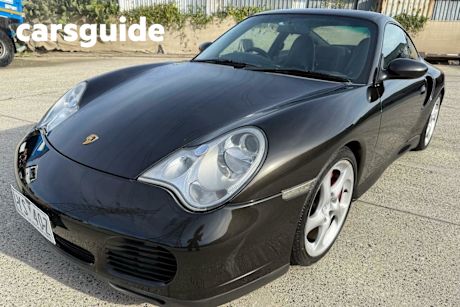 Black 2001 Porsche 911 Coupe Turbo (4WD)