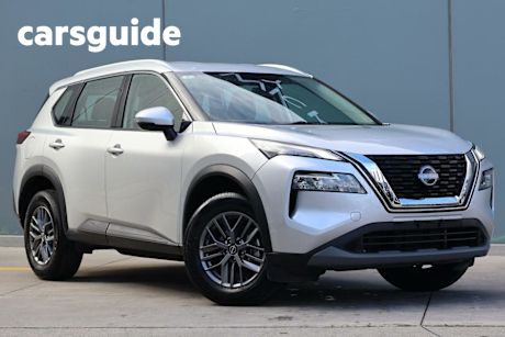 Silver 2024 Nissan X-Trail Wagon ST (4WD) 7 Seat