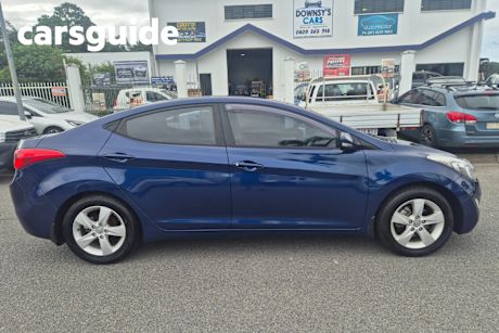 Blue 2012 Hyundai Elantra Sedan Elite