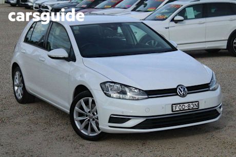 White 2019 Volkswagen Golf Hatchback 110 TSI Comfortline