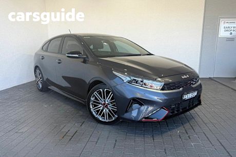 Grey 2022 Kia Cerato Hatchback GT