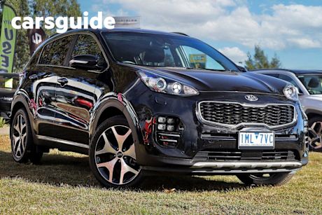 Black 2018 Kia Sportage Wagon GT-Line (awd)