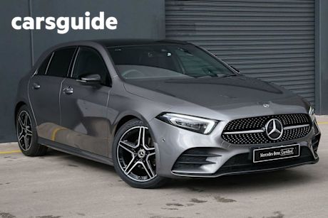 Grey 2022 Mercedes-Benz A180 Hatchback