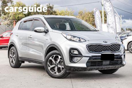 Silver 2020 Kia Sportage Wagon S (awd)