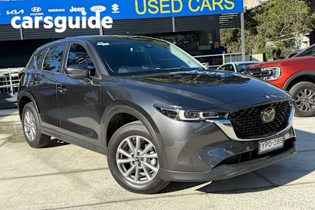Grey 2024 Mazda CX-5 Wagon G25 Maxx Sport (fwd)