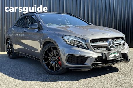Grey 2014 Mercedes-Benz GLA45 Wagon AMG 4Matic