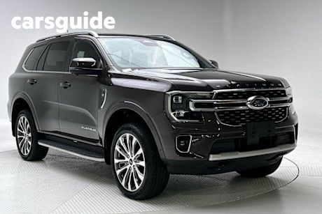 Brown 2024 Ford Everest Wagon Platinum (4WD)