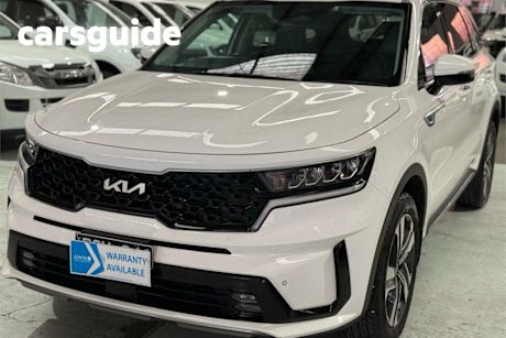 White 2021 Kia Sorento Wagon Sport+ 7 Seat