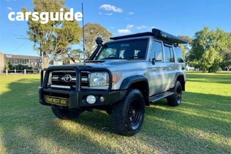 Silver 2009 Toyota Landcruiser Wagon GXL (4X4)