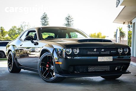 Black 2020 Dodge Dodge Challenger SRT Demon Sedan