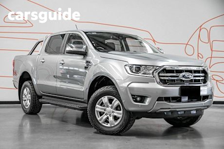Silver 2020 Ford Ranger Double Cab Pick Up XLT 2.0 (4X4)