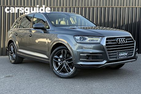 Grey 2016 Audi Q7 Wagon 3.0 TDI Quattro