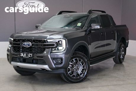 Grey 2024 Ford Ranger Double Cab Pick Up Wildtrak 2.0 (4X4)