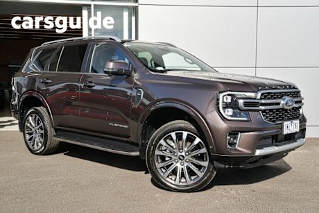 Brown 2023 Ford Everest Wagon Platinum (4WD)