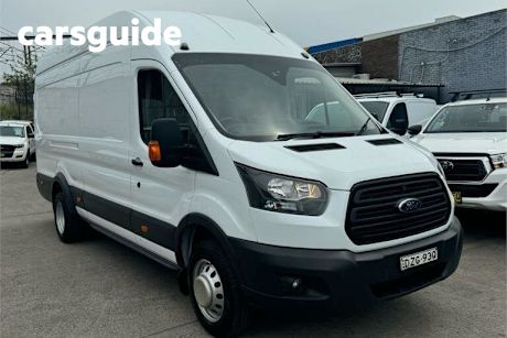 White 2018 Ford Transit Commercial 470E (High Roof)