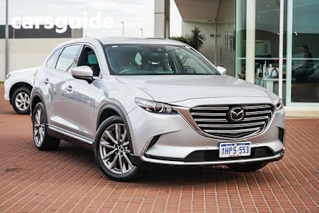 Silver 2021 Mazda CX-9 Wagon GT (fwd)