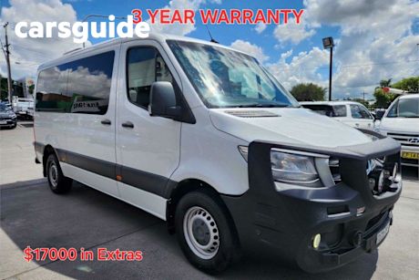 White 2019 Mercedes-Benz Sprinter Commercial 419 CDI VS30 MWB
