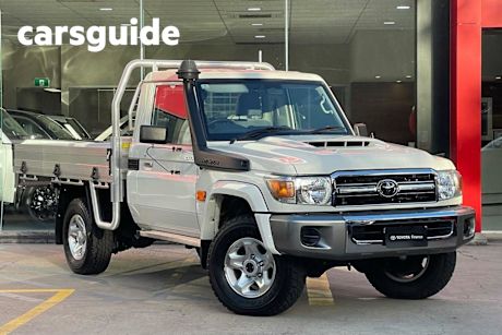 White 2023 Toyota Landcruiser 70 Series Cab Chassis LC79 GXL