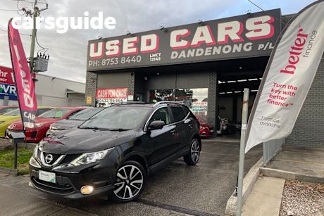 Black 2015 Nissan Qashqai Wagon TI (4X2)
