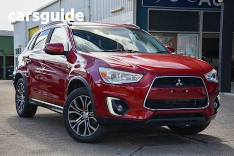 Red 2016 Mitsubishi ASX Wagon LS (2WD)