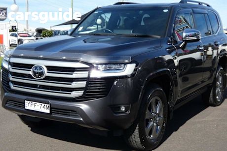 Grey 2021 Toyota Landcruiser Wagon LC300 Sahara (4X4)