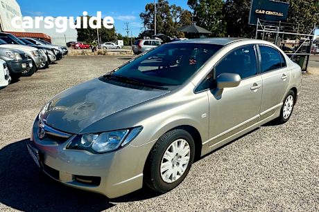 Gold 2008 Honda Civic Sedan VTI
