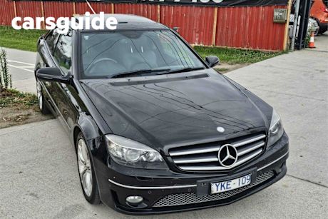 Black 2009 Mercedes-Benz CLC200 Coupe Kompressor