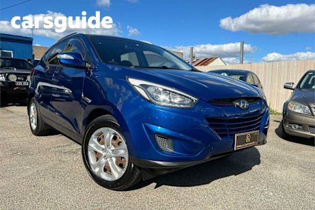 Blue 2013 Hyundai IX35 Wagon Active (fwd)