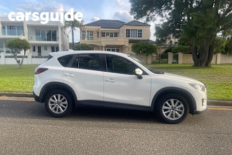 White 2016 Mazda CX-5 Wagon Maxx Sport (4X4)