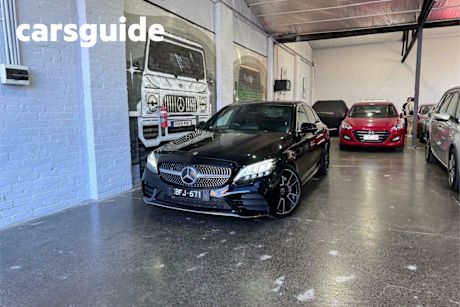 Black 2019 Mercedes-Benz C200 Sedan