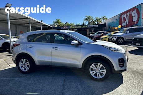Silver 2017 Kia Sportage Wagon SLI (fwd)