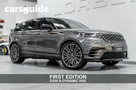 Grey 2018 Land Rover Range Rover Velar Wagon D300 R-Dynamic HSE