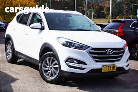 White 2018 Hyundai Tucson Wagon Active (fwd)