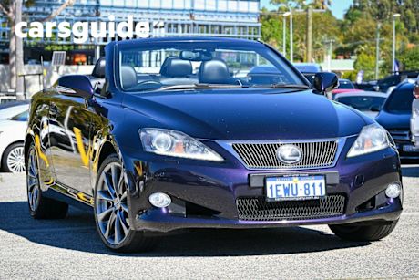 Blue 2014 Lexus IS250C Convertible Sports Luxury