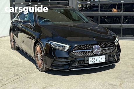 Black 2019 Mercedes-Benz A200 Sedan