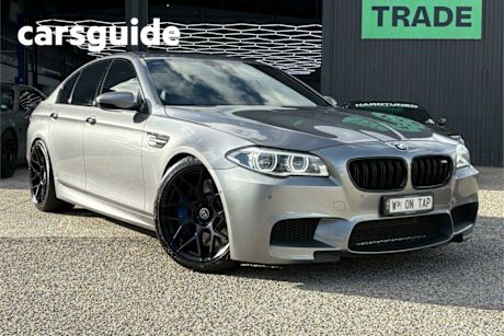 Grey 2016 BMW M5 Sedan