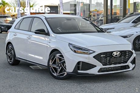 White 2024 Hyundai I30 Hatchback N Line Mhev