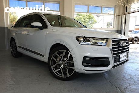 White 2017 Audi Q7 Wagon 3.0 TDI Quattro (160KW)