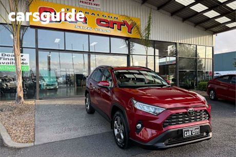 Red 2019 Toyota RAV4 Wagon GXL 2WD