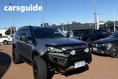 Silver 2022 Isuzu MU-X Wagon LS-U (4X4)