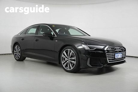 Black 2022 Audi A6 Sedan 45 Tfsi Quattro S Line Mhev