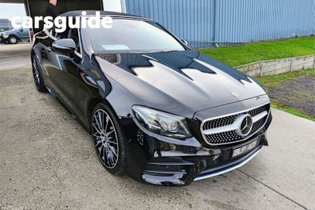 Black 2017 Mercedes-Benz E300 Cabriolet