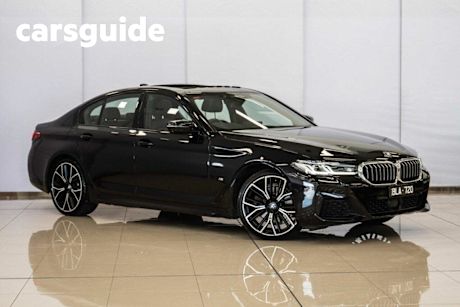 Black 2020 BMW 520I Sedan M Sport LCI